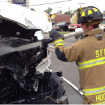 fire white truck slider