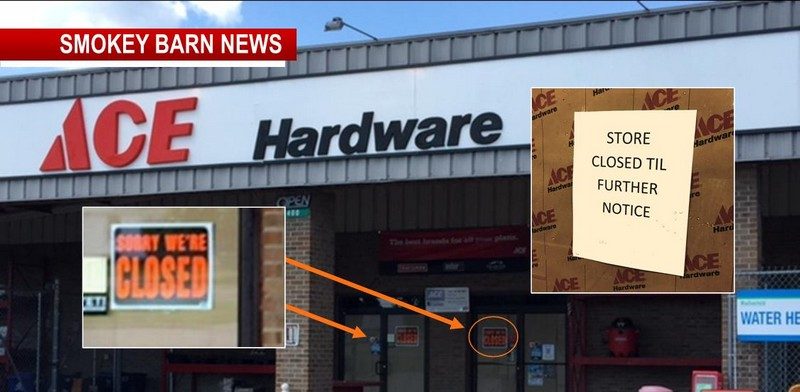 Ace Hardware Corp Releases Statement On Local Closings